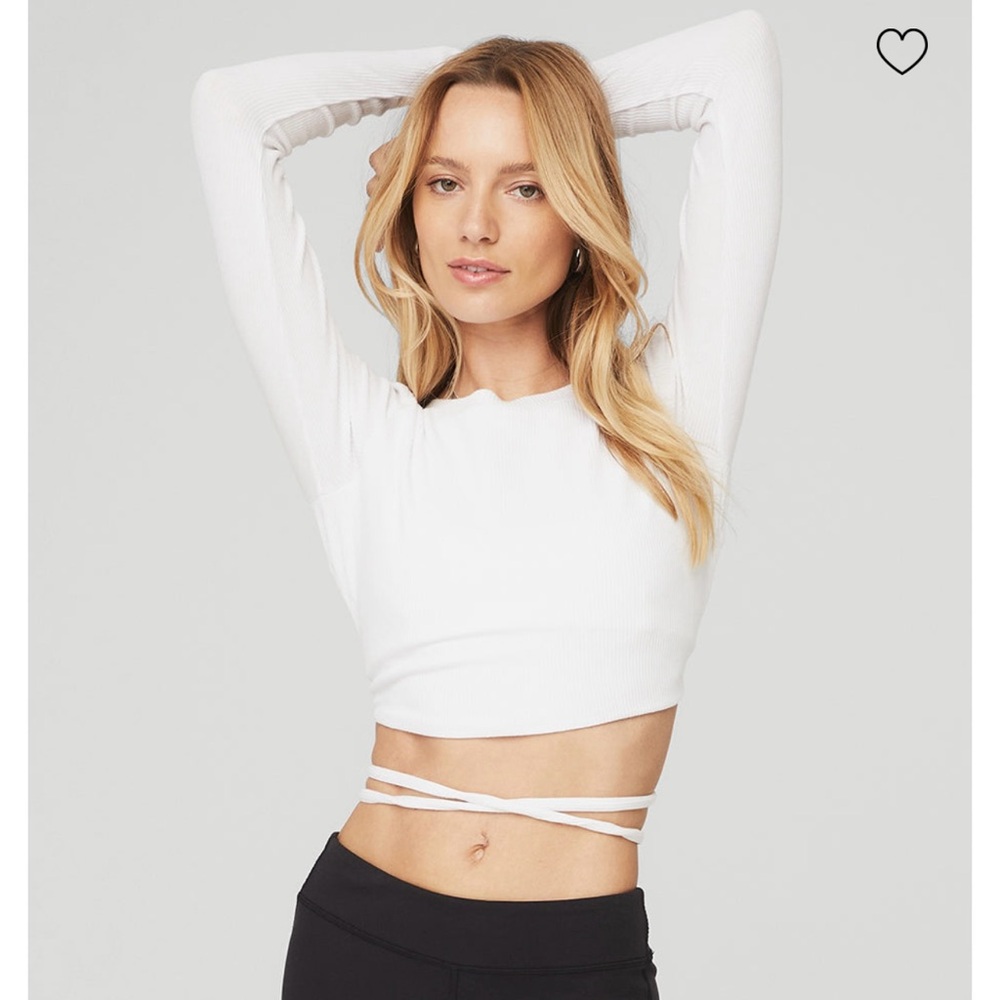 Alo Ribbed Manifest Long Sleeve